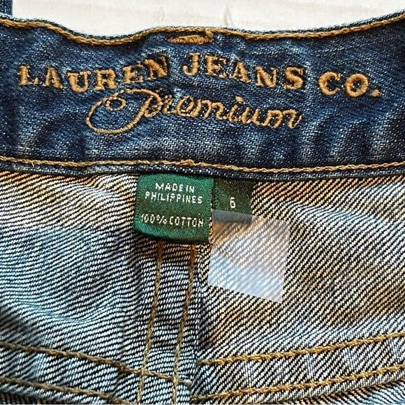 Lauren Women's Jeans Blue Size 6 - Picture 3 of 10